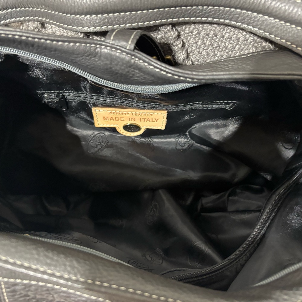 ❤️Y2K Avorio Studded Italian Leather Hobo Bag - Picture 7 of 8
